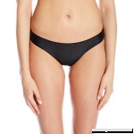 ViX Paula Hermanny Women's Solid Basic Brasil Bikini Bottom Solid Black B01M0QZJK8